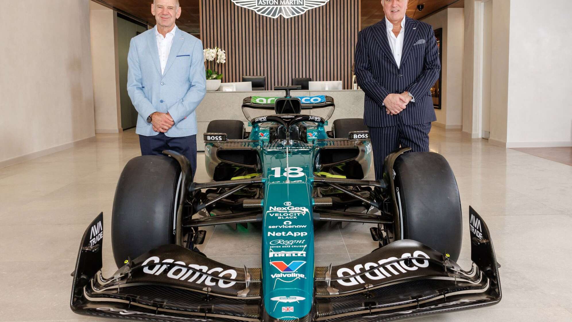 Adrian Newey wechselt zum Aston Martin Aramco Formula One Team