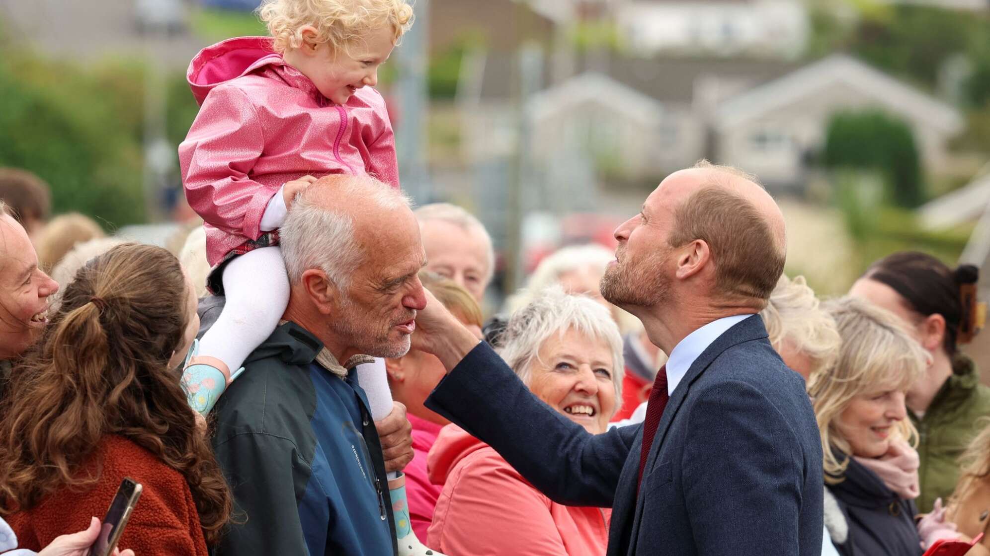 Königlicher Besuch in Wales