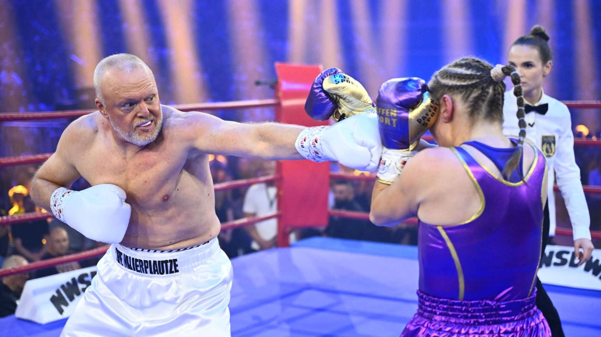 RTL «Der Clark Final Fight» - Entertainer Raab gegen Halmich