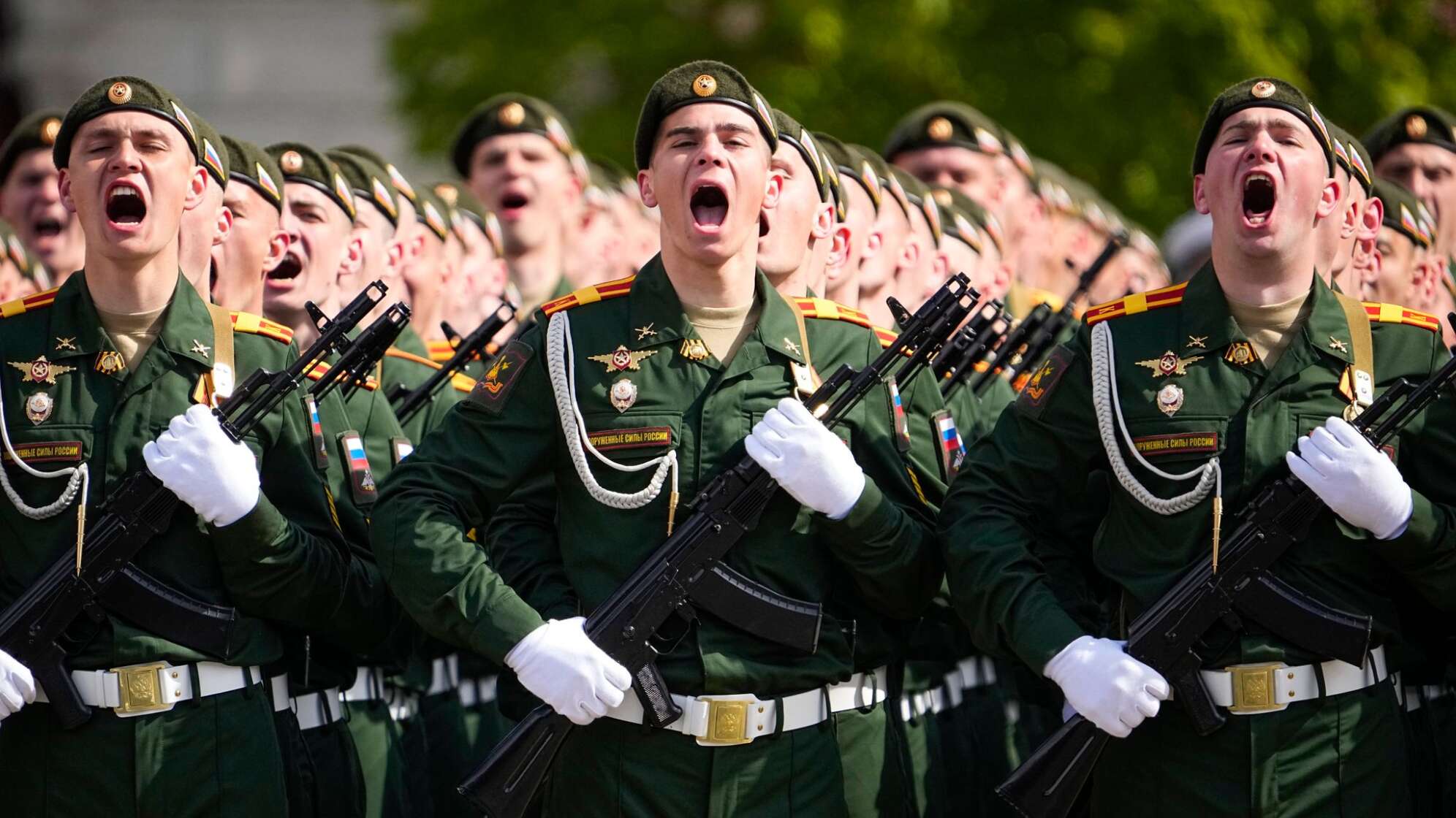 Militärparade zum Tag des Sieges in Russland