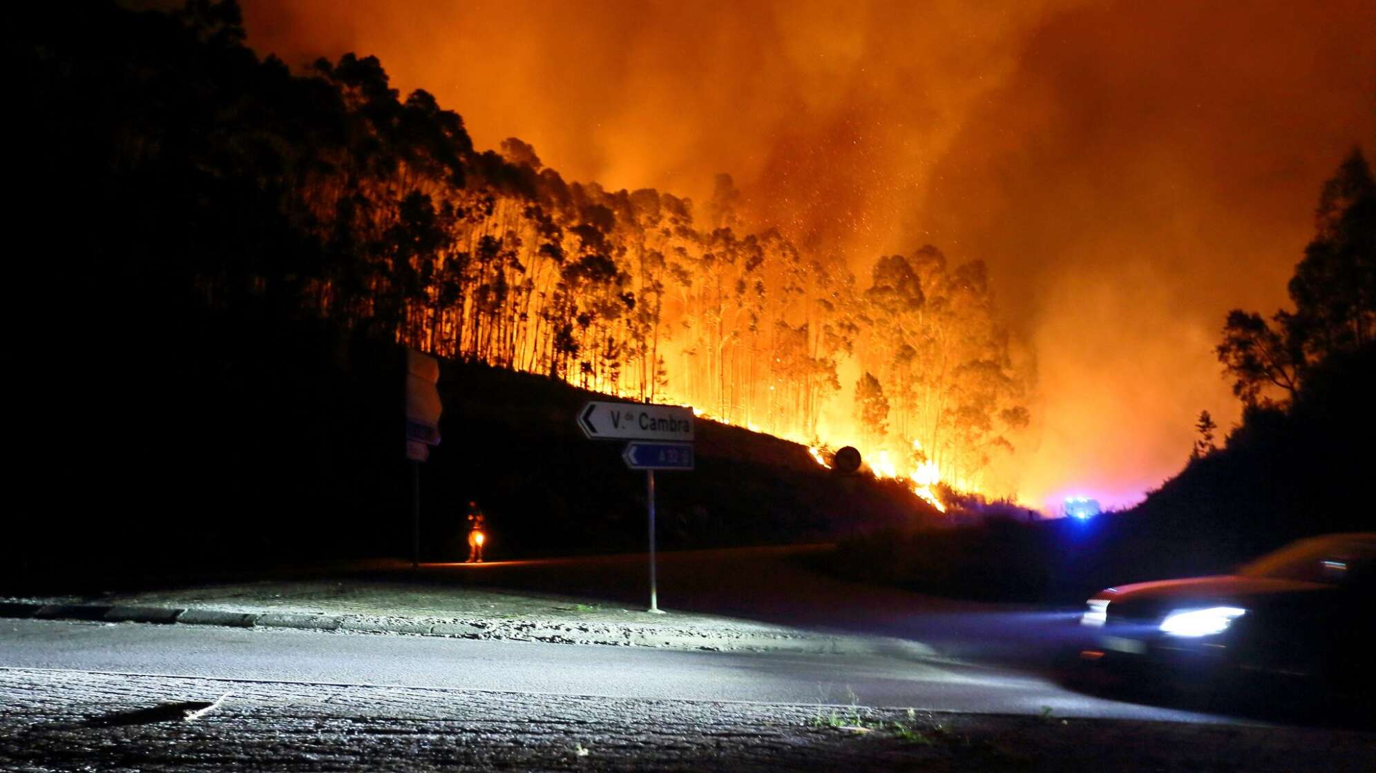 Waldbrände in Portugal