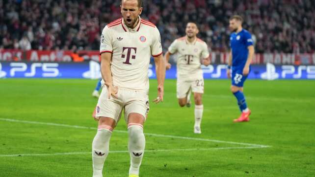 Kane überholt Rooney - Erster Viererpack für Bayern