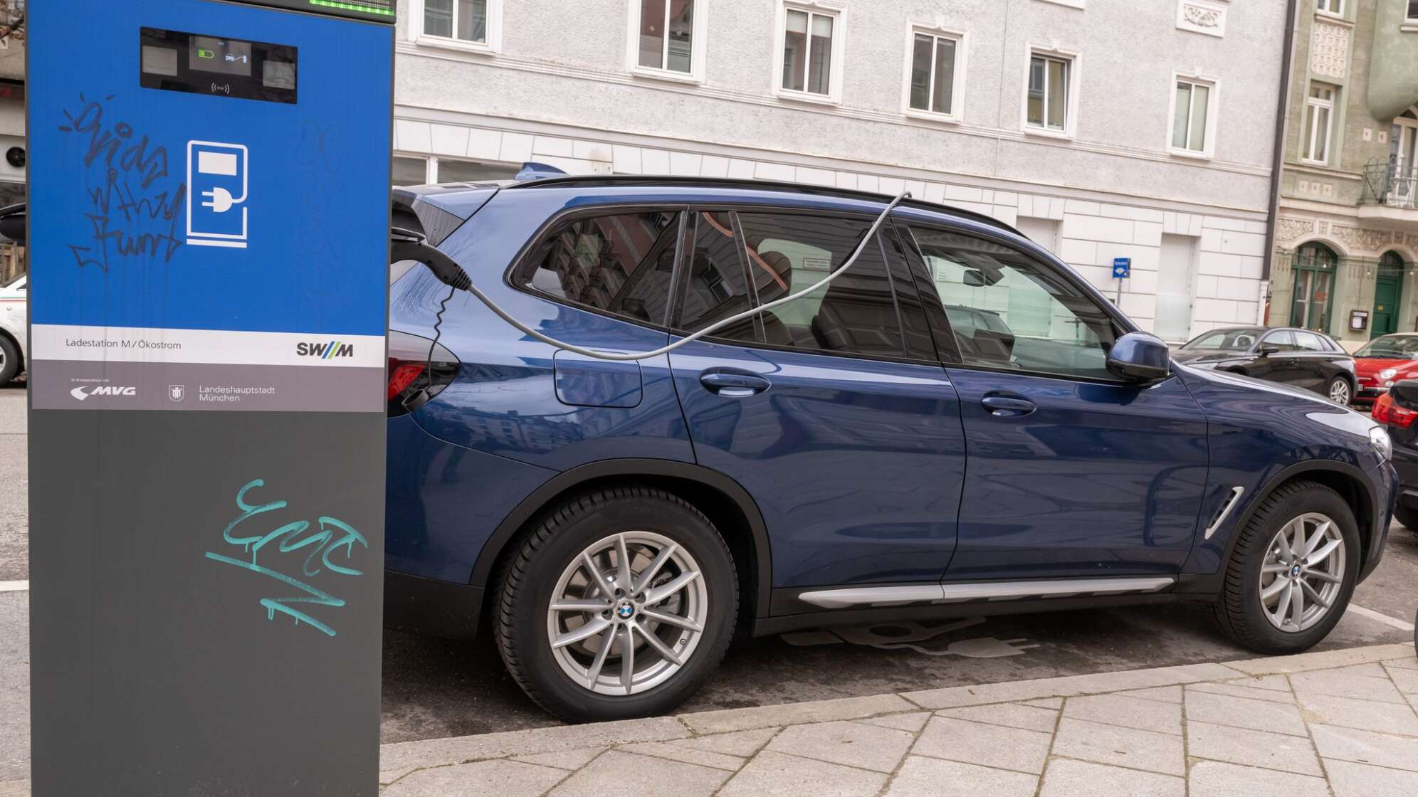 Kostenloses Parken für E-Autos