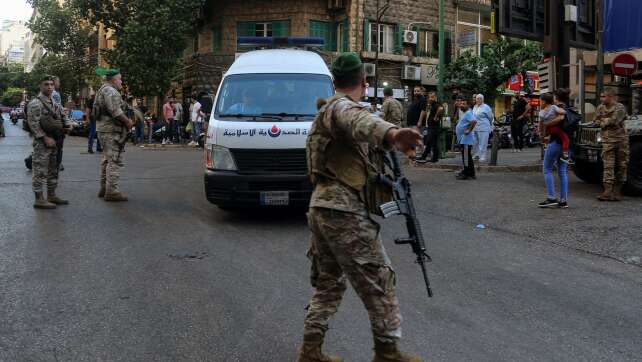 Kreise: Erneut Explosionen im Libanon