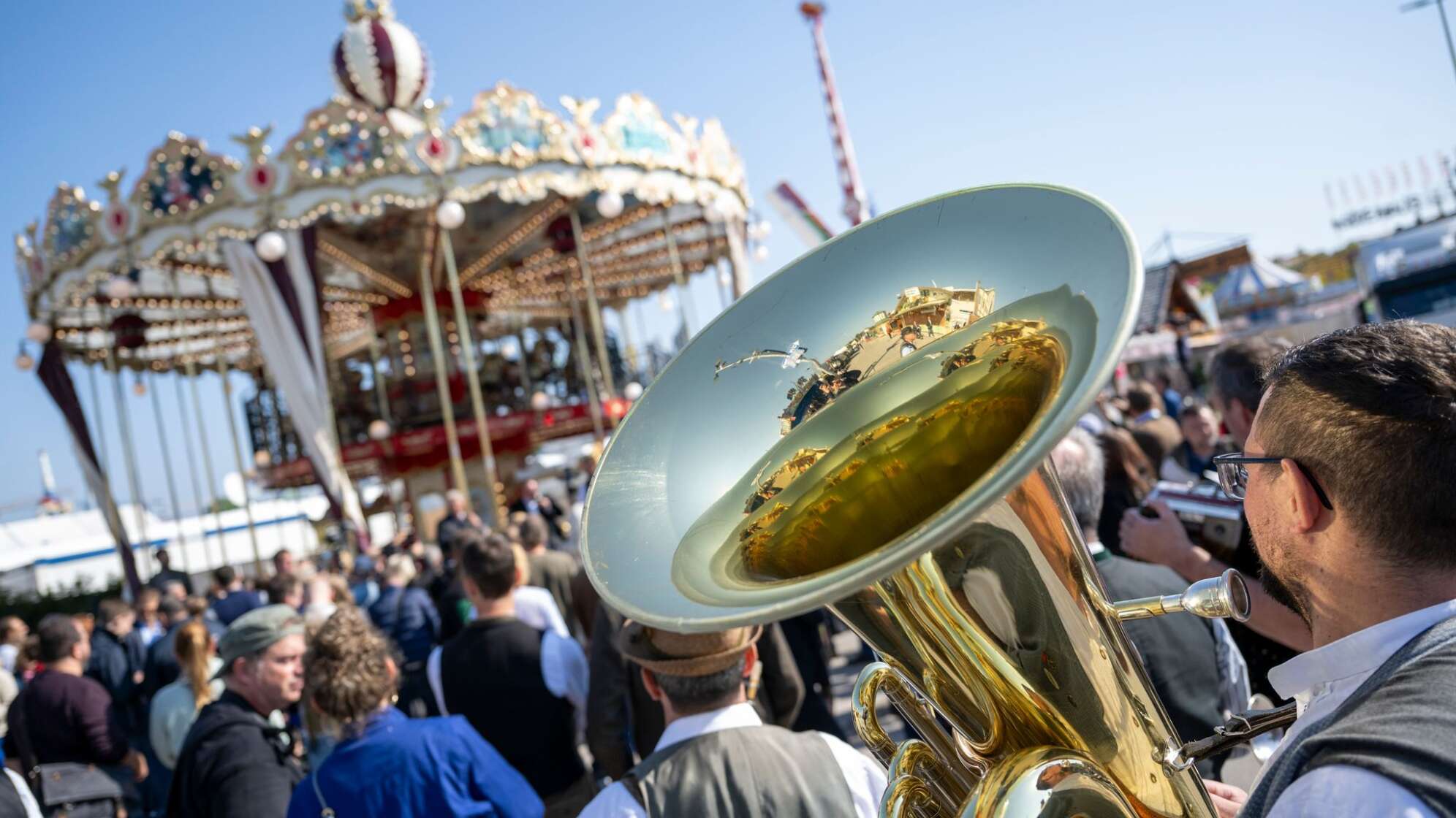 Presserundgang auf dem Oktoberfest