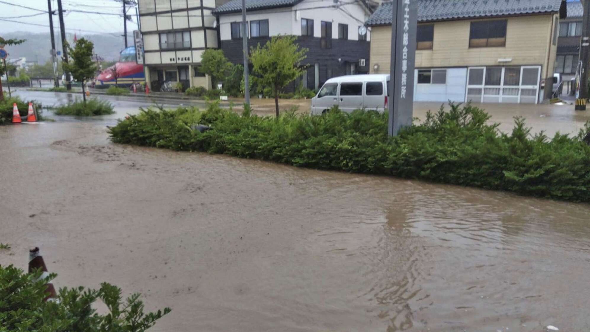 Unwetter in Japan