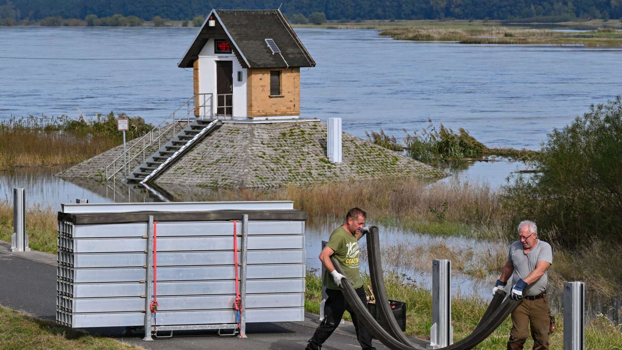 Hochwasser in Brandenburg