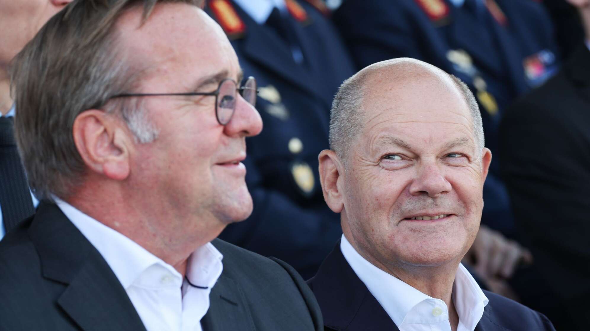 Boris Pistorius und Olaf Scholz