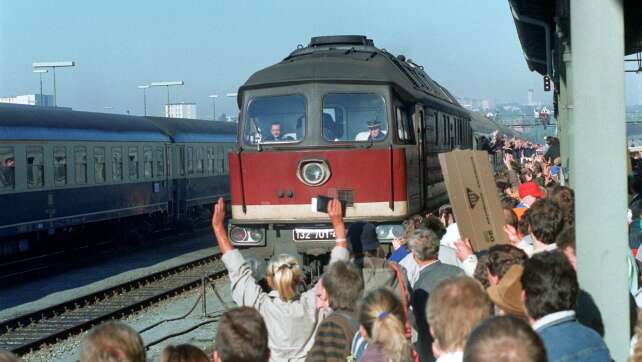 Hof erinnert an Ankunft der Botschaftsflüchtlinge