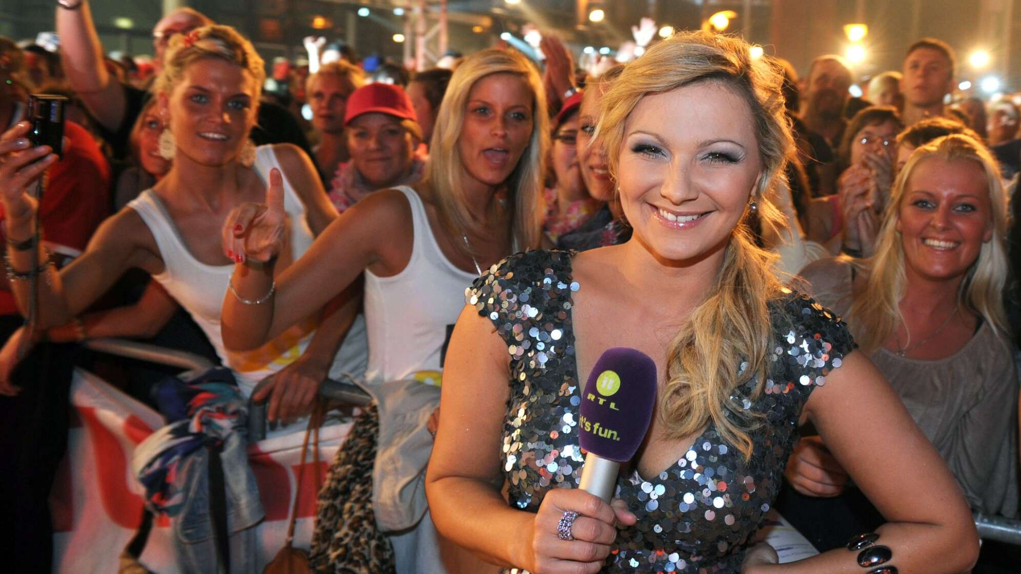 Alida Kurras beim «Big Brother»-Finale 2010