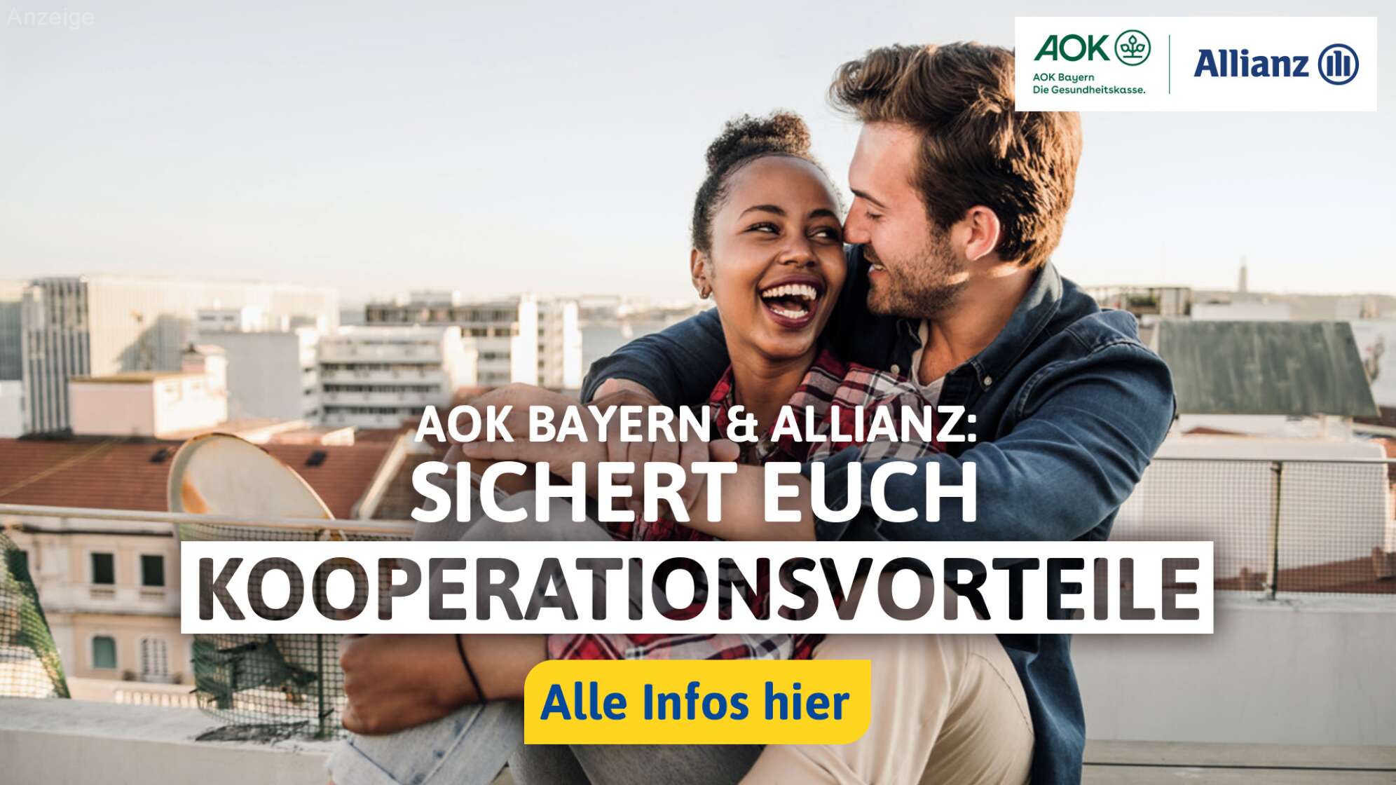 AOK Bayern & Allianz: Sichert euch Kooperationsvorteile