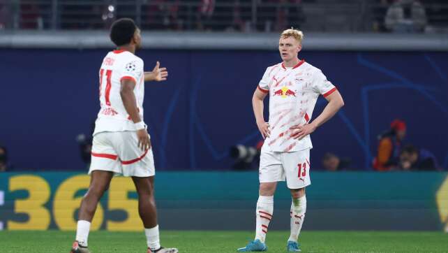 RB Leipzig frustriert und enttäuscht nach 2:3 gegen Juve