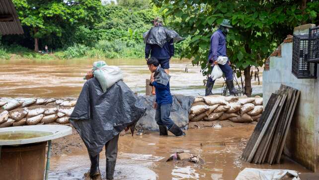 Wieder Überflutungen in Chiang Mai - 117 Elefanten gerettet