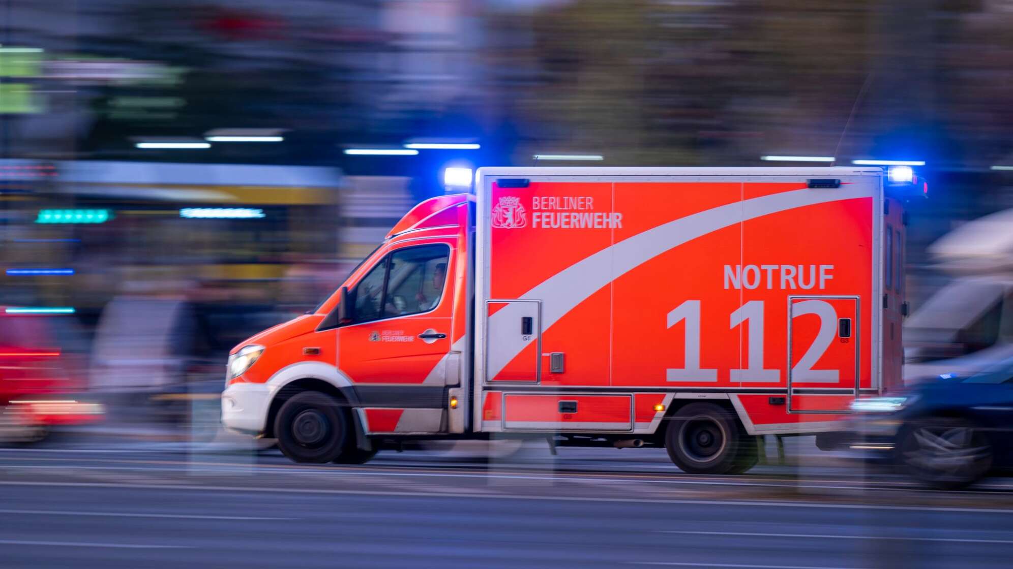 Rettungswagen der Feuerwehr