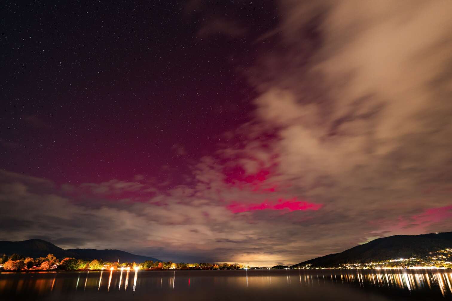 Polarlichter in Bayern