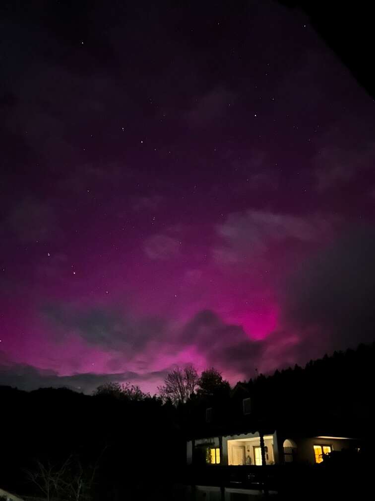 Polarlichter in Bayern