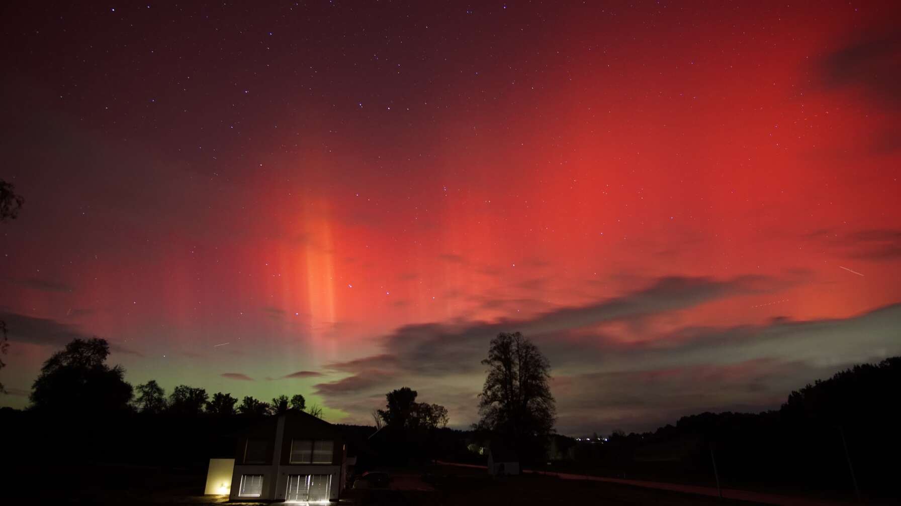 Polarlichter in Bayern