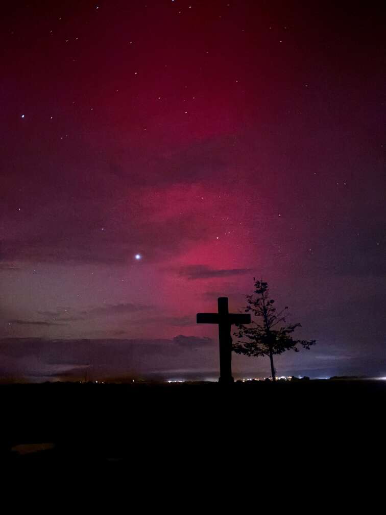 Polarlichter in Bayern