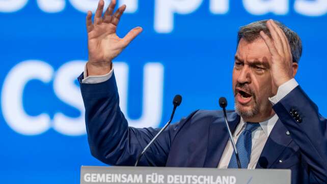 Ampel-Attacken und Merz-Jubel: CSU rüstet sich für Neuwahl