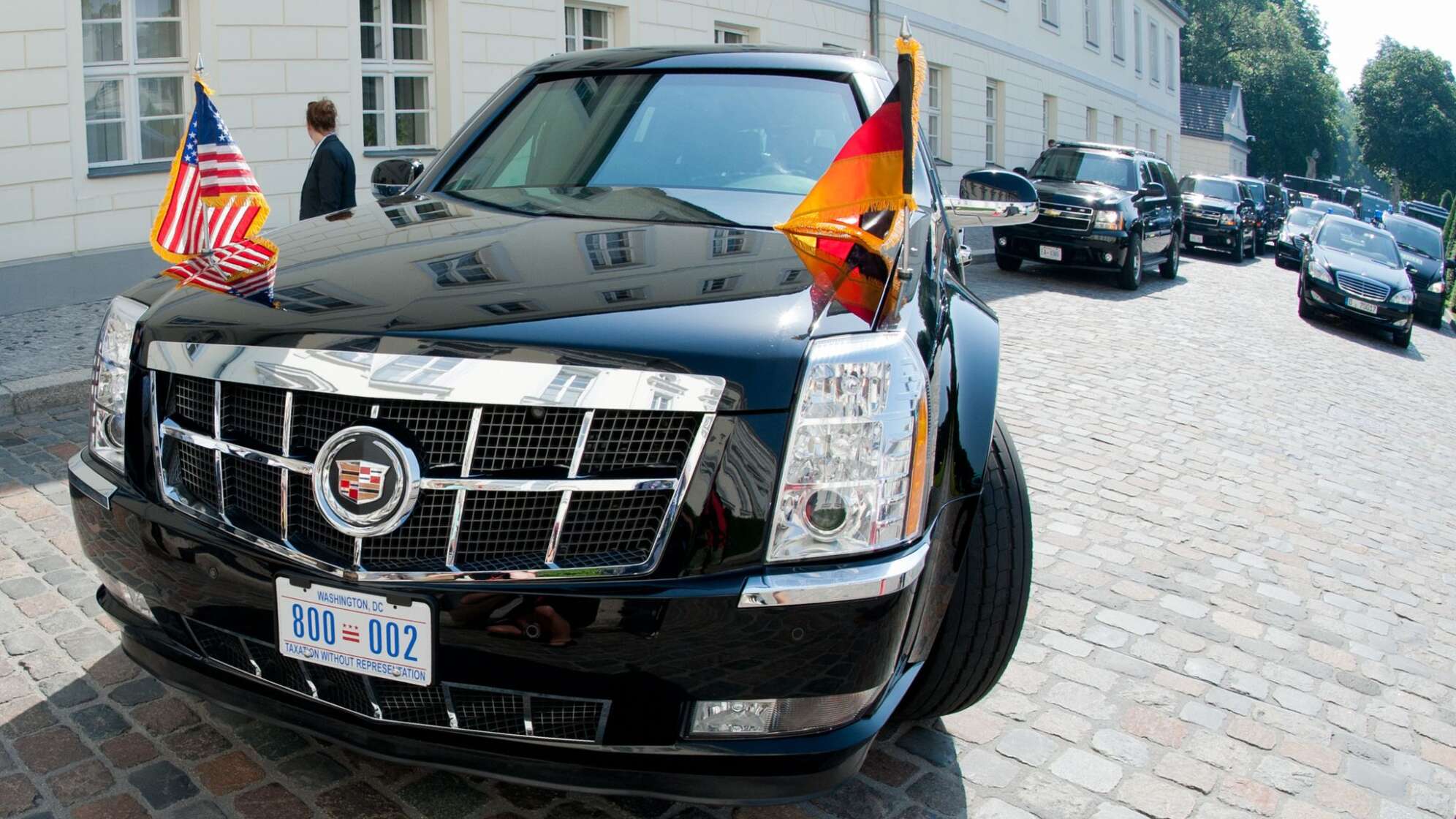 Cadillac des US-Präsidenten in Berlin