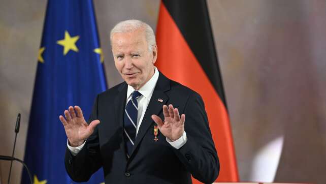 Biden dankt Deutschland für Ukraine-Unterstützung