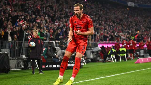 «Weltklasse-Stürmer»: Bayern feiert Südgipfel-Sieg dank Kane