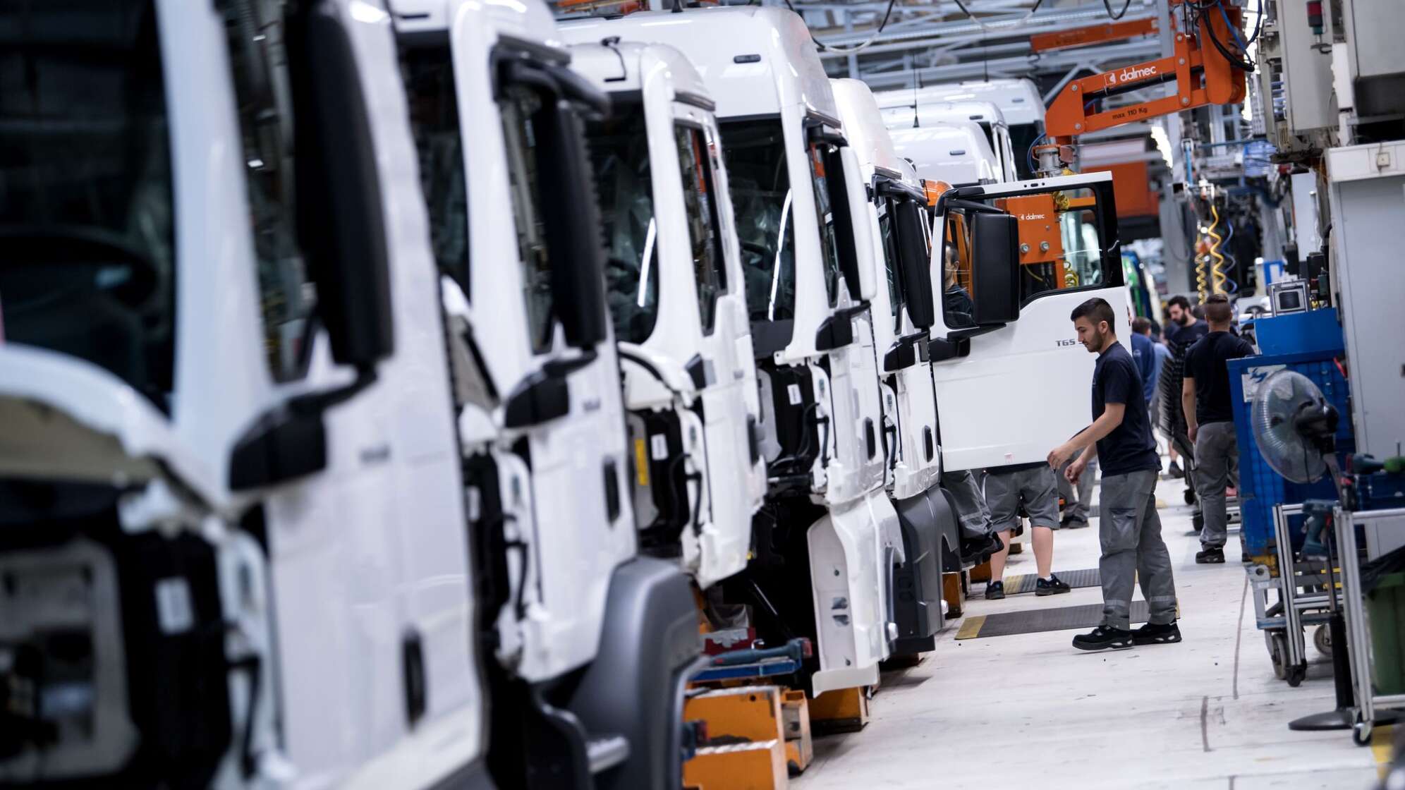 Lkw-Produktion bei VW-Tochter Traton