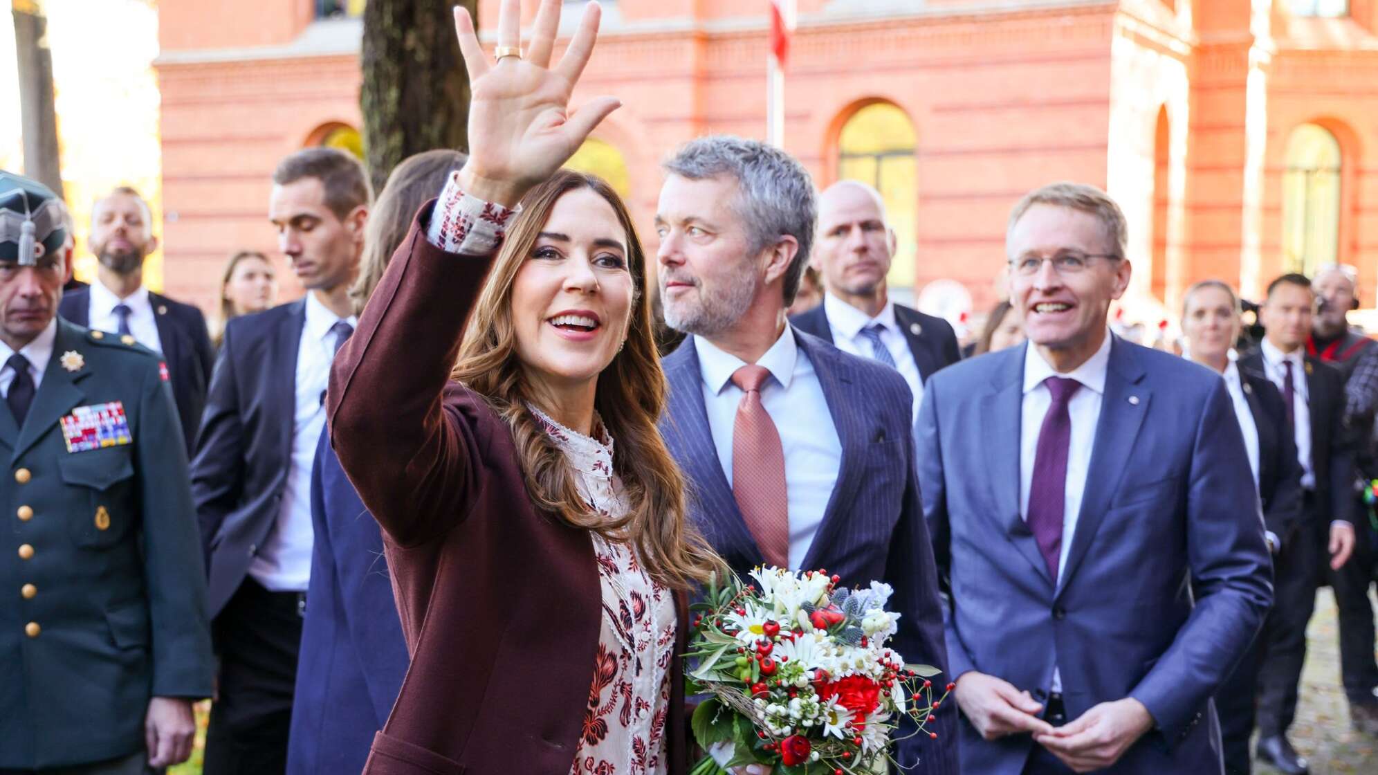 Dänisches Königspaar besucht Schleswig-Holstein