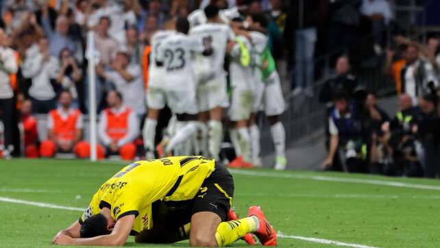 2:0-Führung verspielt: Dortmund verliert 2:5 bei Real Madrid