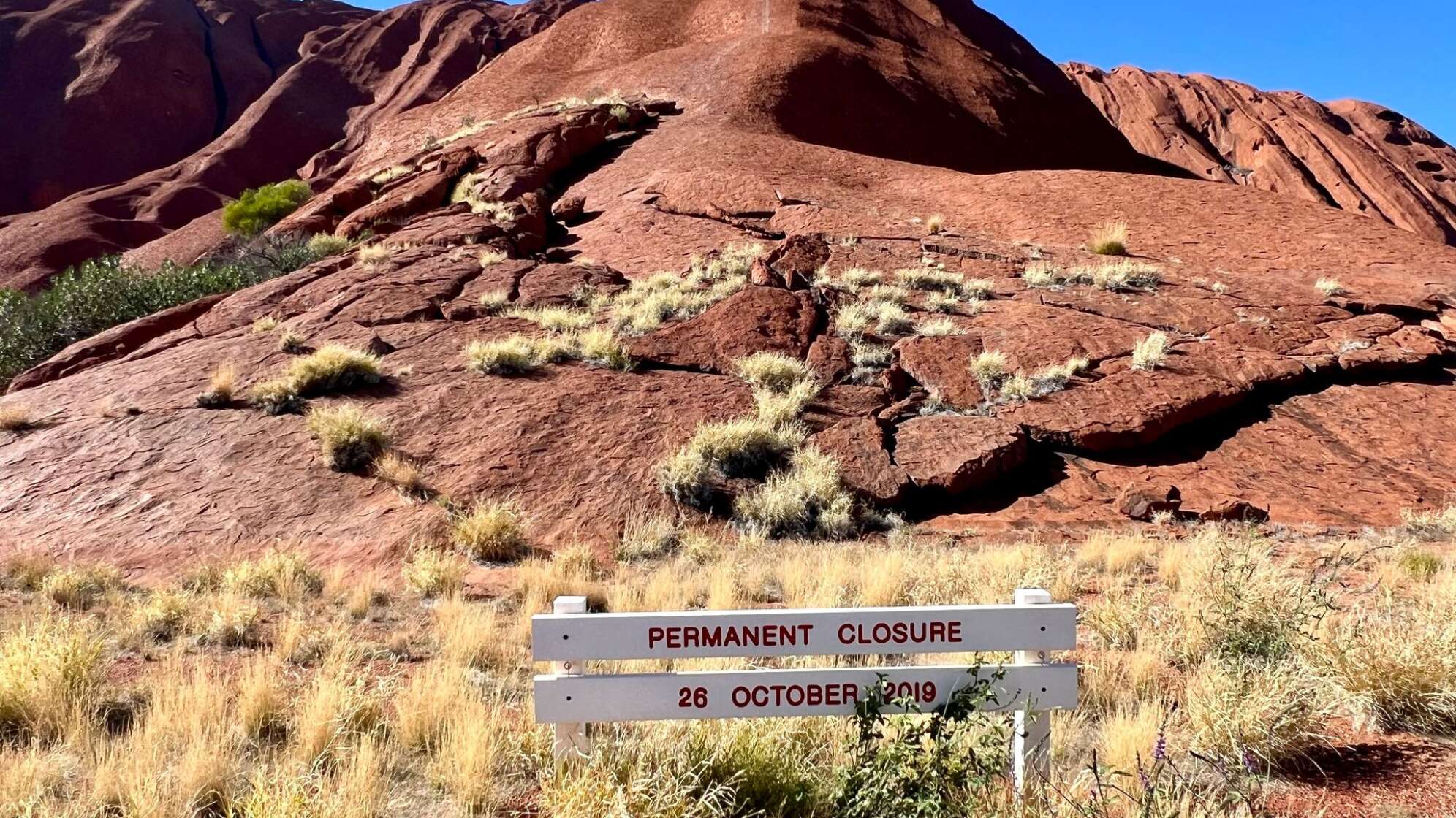 Fünf Jahre Kletterverbot am Uluru (früher Ayers Rock)