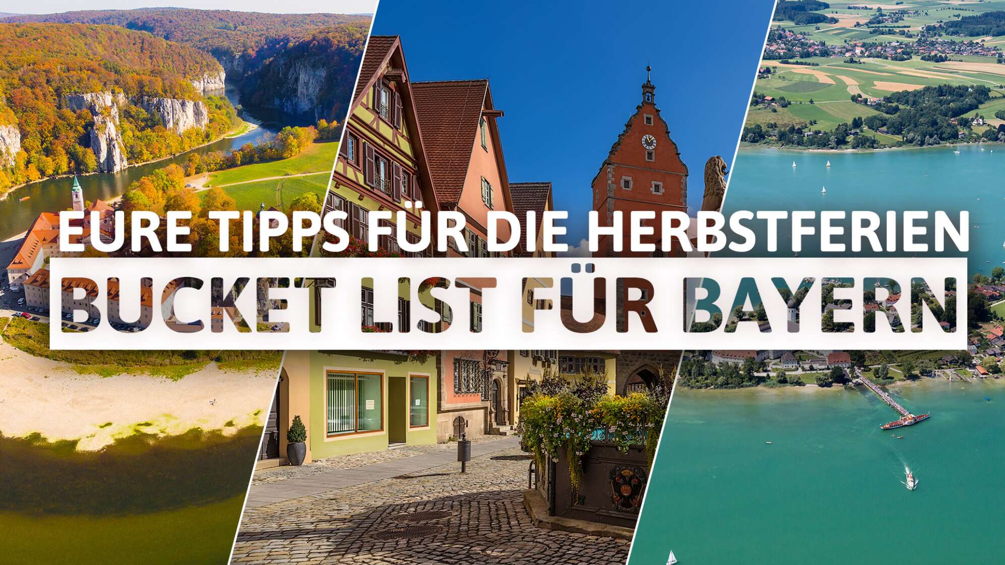 Bucket List für Bayern