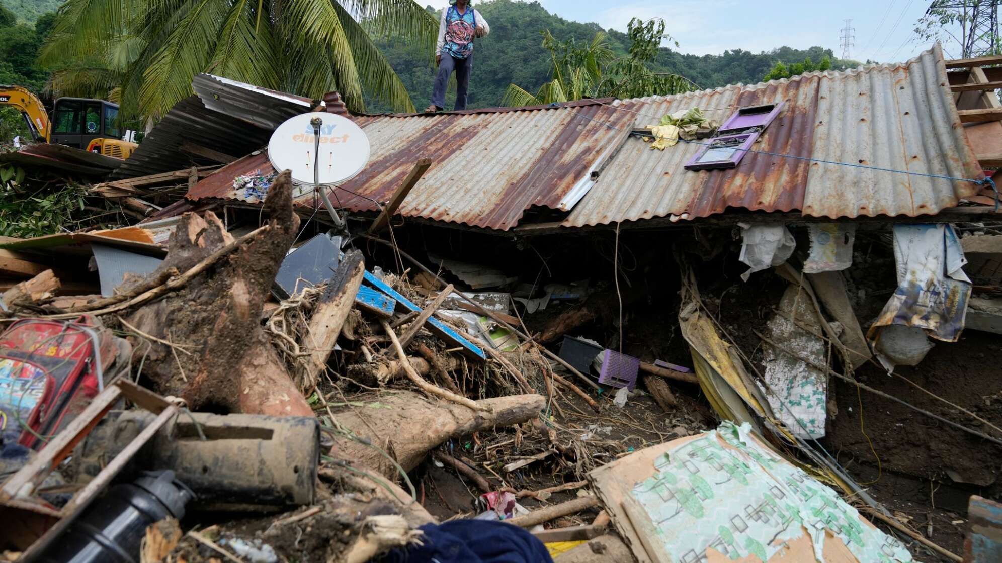 Nach dem Tropensturm Trami auf den Philippinen