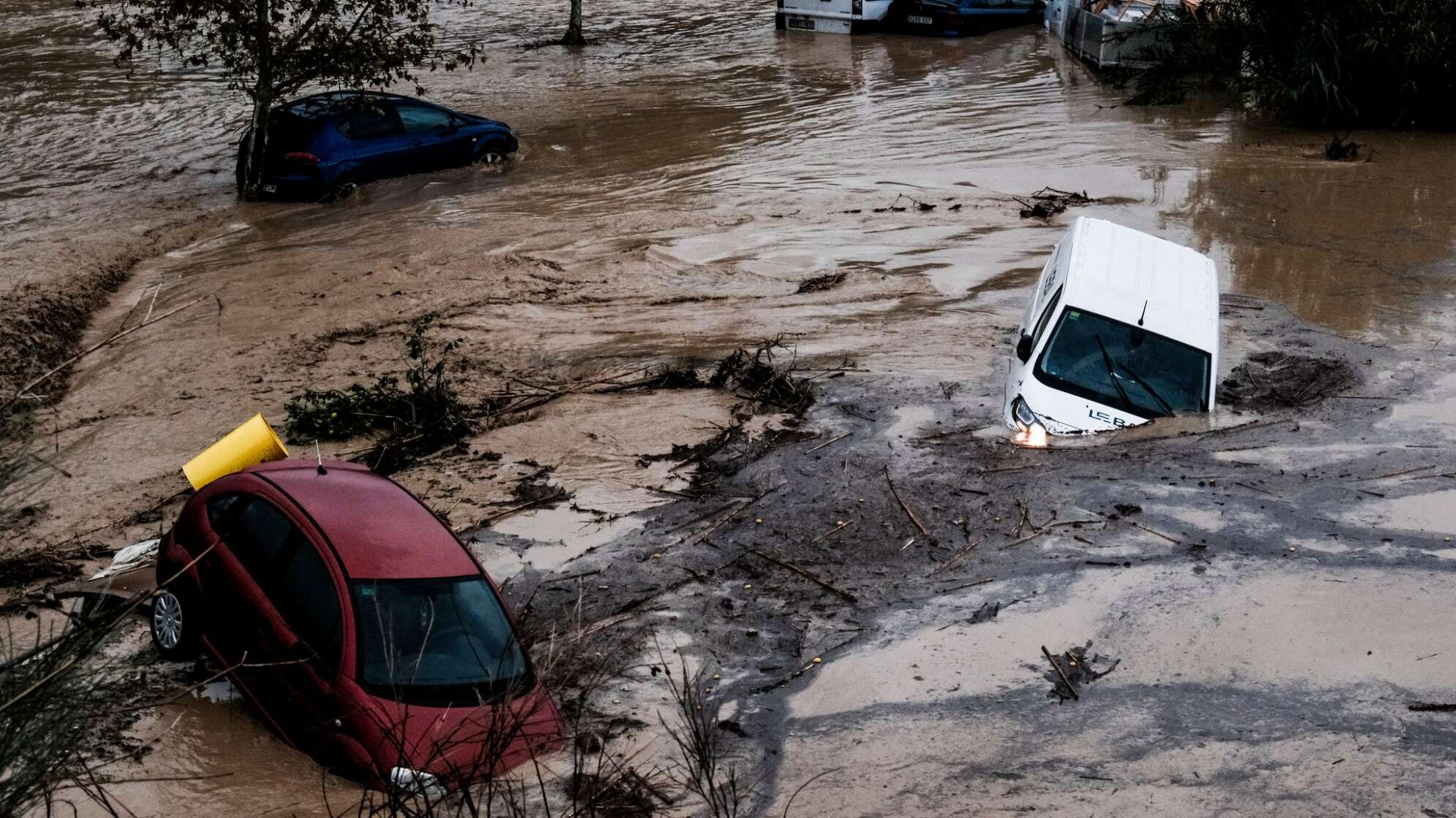 Überflutungen in Spanien