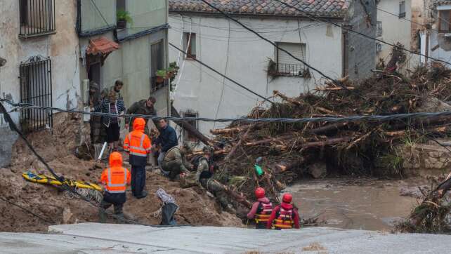 Schwere Unwetter in Spanien - mehr als 50 Tote