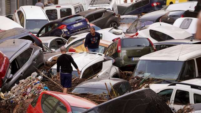 «Spanien weint»: Fast 100 Tote bei «Jahrhundert-Unwetter»