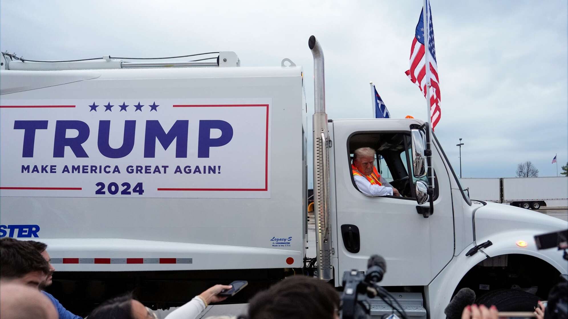 Wahlkampf in den USA - Trump in Wisconsin