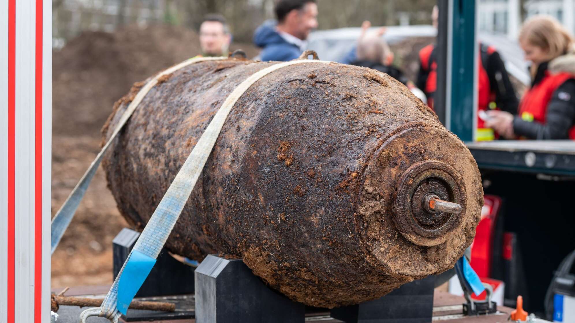 Entschärfung Fliegerbombe in Freiburg