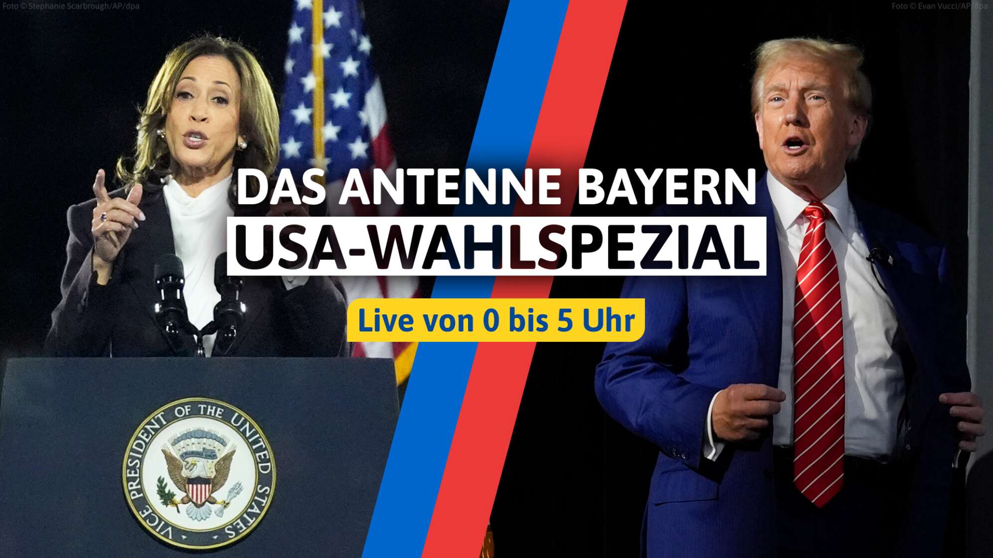 Das ANTENNE BAYERN USA-Wahlspezial