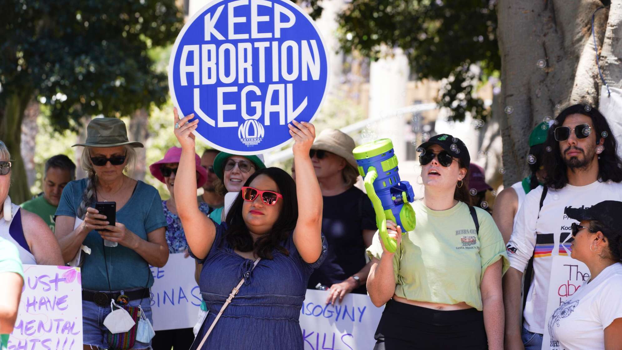 Los Angeles - Demonstration für das Recht der Abtreibung