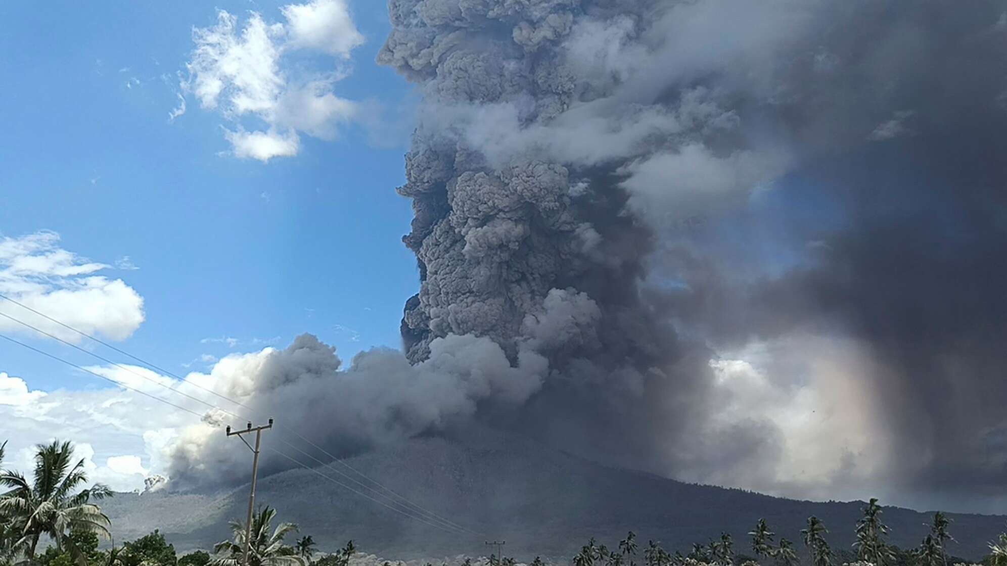 Vulkanausbruch in Indonesien