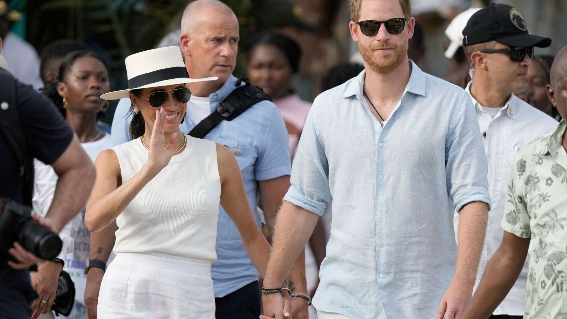 Prinz Harry und Meghan in Kolumbien