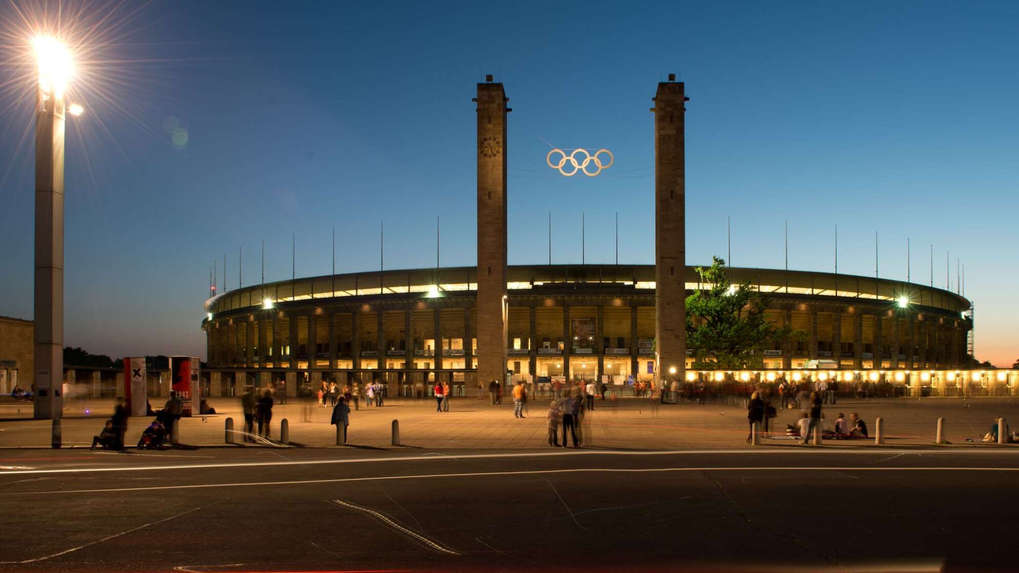 Das Berliner Olympia-Stadion