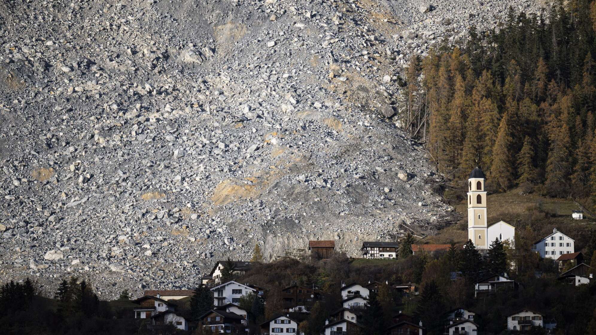 Schweizer Bergdorf Brienz