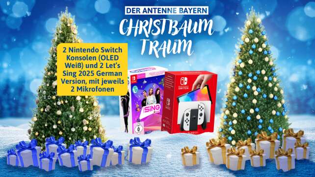 Christbaum-Traum: Nintendo Switches mit Spiel "Let's Sing"