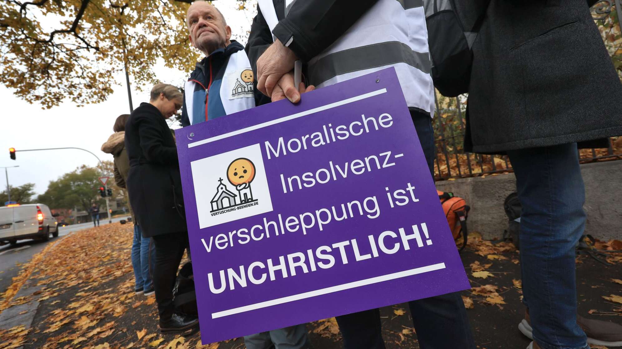 Synode der Evangelischen Kirche in Deutschland - Proteste