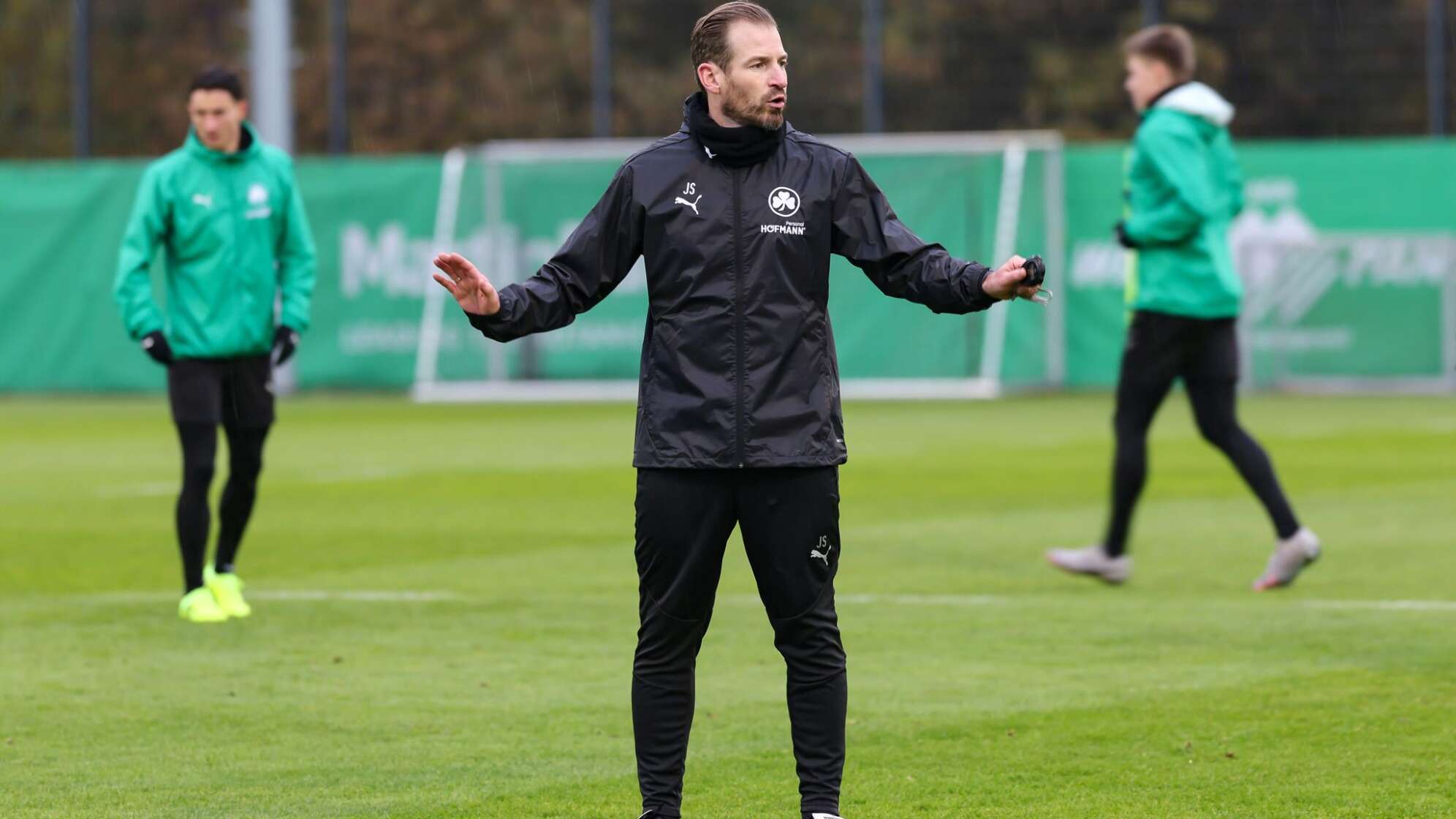 Erstes Training der SpVgg Greuther Fürth mit neuem Trainer