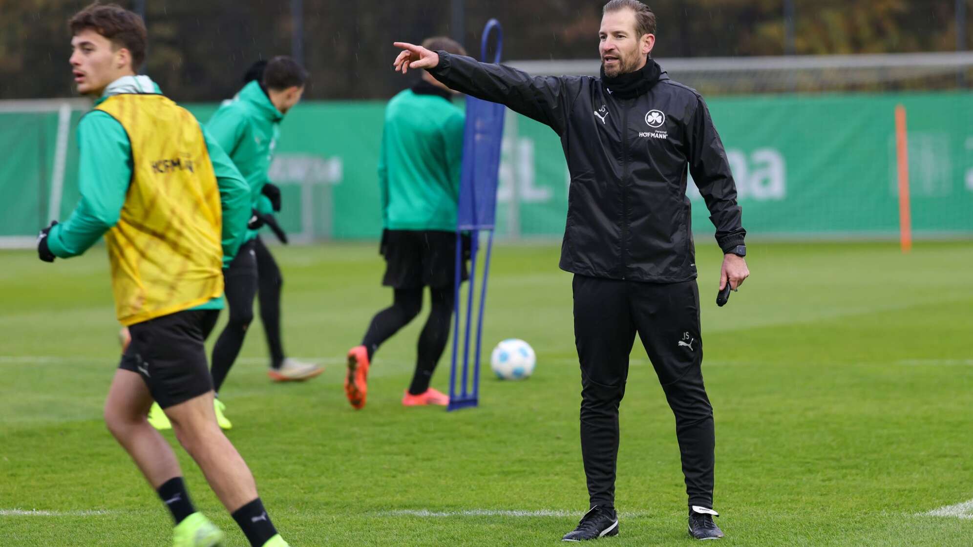 Erstes Training der SpVgg Greuther Fürth mit neuem Trainer