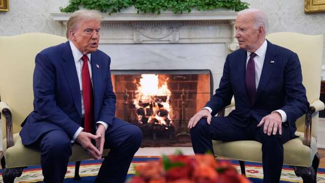 Weißes Haus: Trump und Biden führten zweistündiges Gespräch