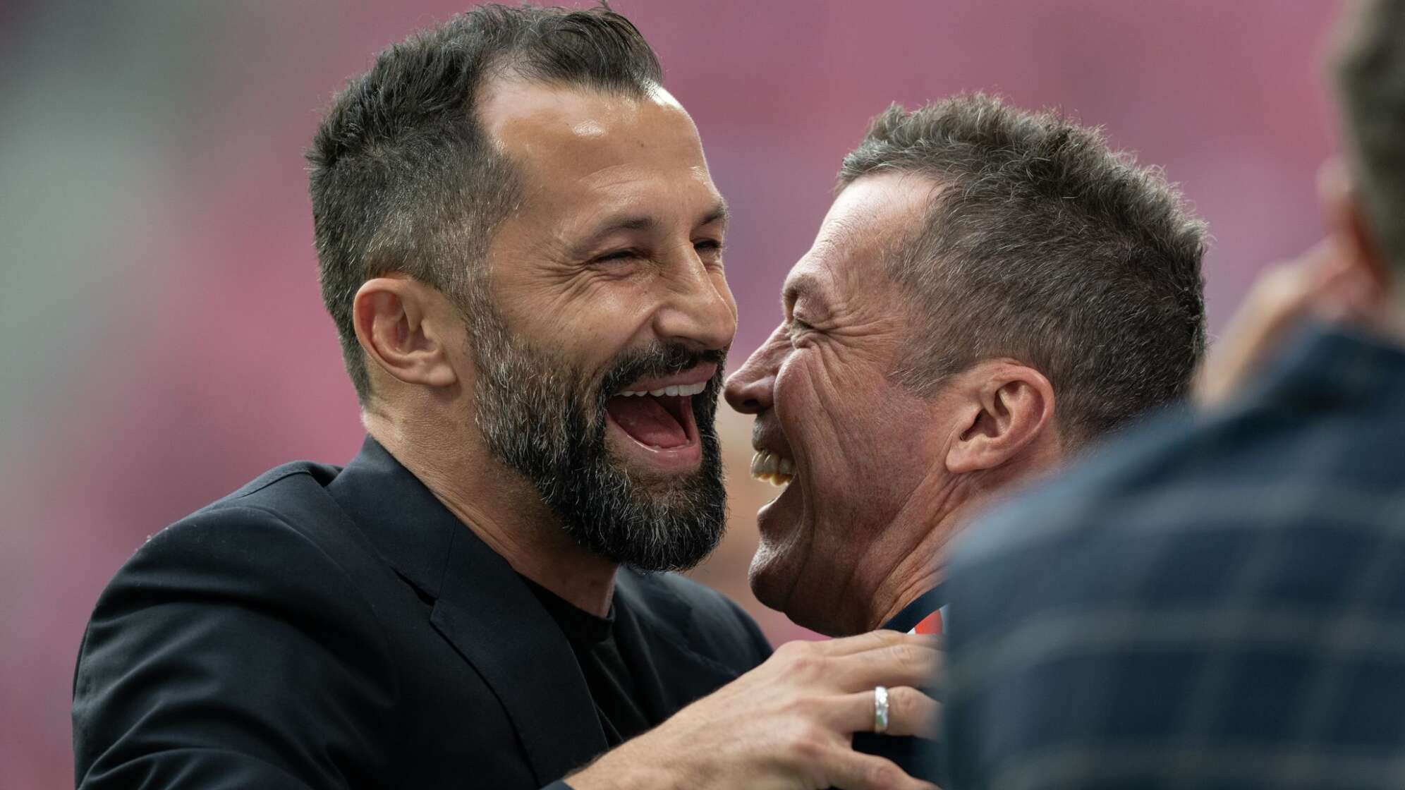 Hasan Salihamidzic (l) und Lothar Matthäus (r)