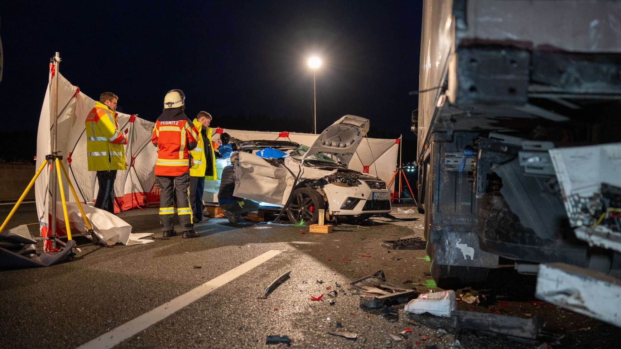 Tödlicher Unfall auf der A9